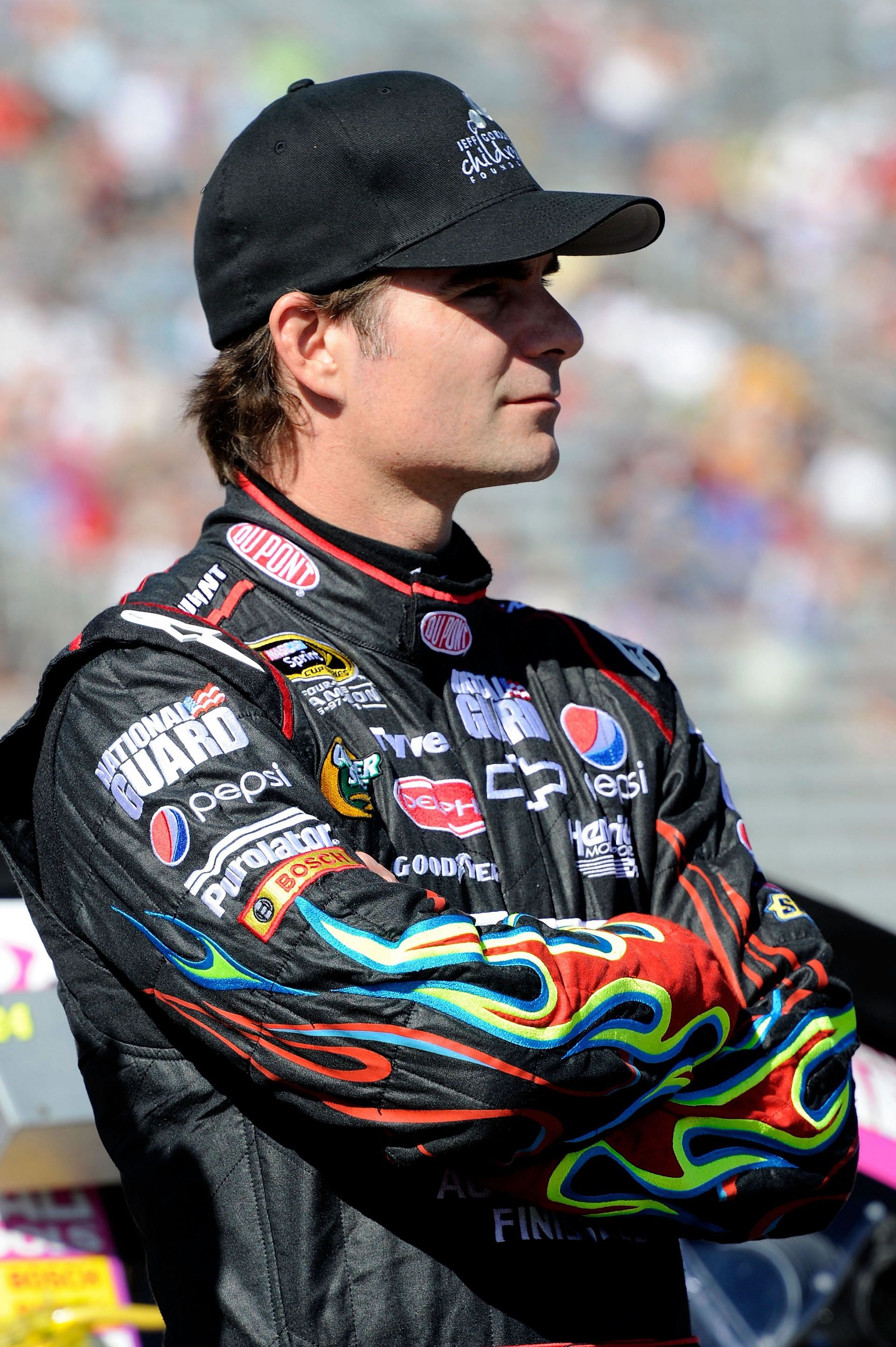 Jeff Gordon during the 2010 Emory Healthcare 500 - Source: Getty